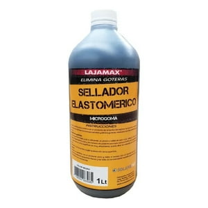 Sellador Elastomerico Negro Lajamax Para Microfisuras