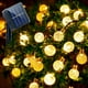 thumbnail image 3 of Guirnalda Solar Esfera Bolitas Luces Led Decoracion Jardin, 3 of 8