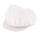 thumbnail image 3 of Cocinero Ajustable Hombres Mujeres Cocina Panadero Chef Elástico Gorro Sombrero Catering Blanco A, 3 of 5