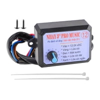 Magideal - Controlador De Bocina De Automóvil Genérico Controlador De Bocina Eléctrica Cambio De Sonido Reemplazo De Controlador De Tono Para Tractor Suv Auto 12 Tonos