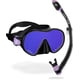 thumbnail image 2 of Kit de esnórquel Cressi F-Dual y Supernova Dry Black/Lilac 380, 2 of 8
