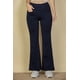 thumbnail image 1 of Pantalones Acampanados de Cintura Alta con Bolsillo Delantero, 1 of 5