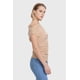 thumbnail image 2 of Polera Mujer Asimétrico Beige, 2 of 4