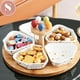 thumbnail image 2 of Set De Bandeja Para Aperitivos Con 5 Pocillos Blanco, 2 of 6