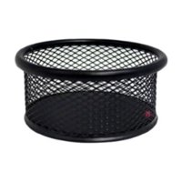 Puntostore - Porta Clips Redondo Metálico 9X4Cms - Ps