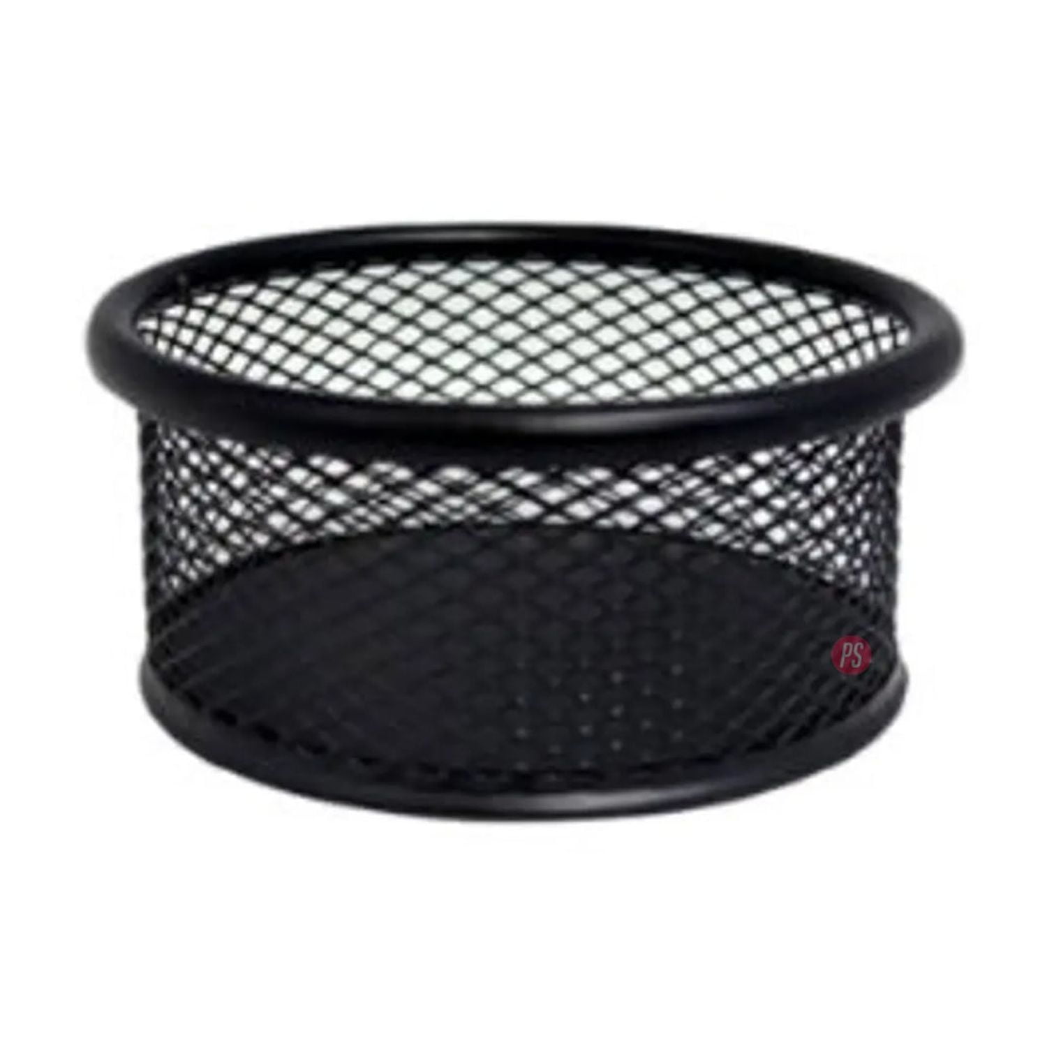 Puntostore - Porta Clips Redondo Metálico 9x4cms - Ps