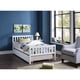 thumbnail image 2 of Cama doble con trundle, marco de cama de plataforma con cabecera y pie, para dormitorio pequeño espacio de vida, no se necesita muelle de caja, 2 of 6