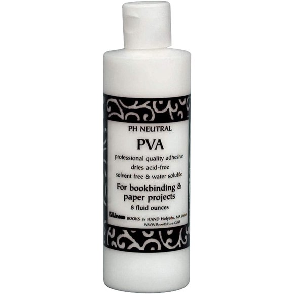 Adhesivo PVA Books By Hand de pH neutro, 8 oz (237 ml)