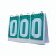 thumbnail image 1 of Flip Scoreboard Tabla Portátil Score Flipper Para Bádminton Voleibol Fútbol Verde, 1 of 5