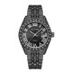 thumbnail image 1 of Reloj de Cuarzo Redondo con Pedrería, Caja de Aleación con Puntero, Correa de Acero Inoxidable, Reloj de Pulsera Impermeable, Accesorio Elegante Diario para Hombre y Mujeres, 1 of 8