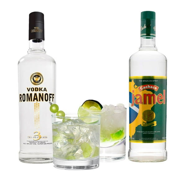 Pack arma tu coktail vodka cachaza