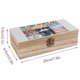 thumbnail image 2 of Niña Exploradora Caja Organizadora de Madera Rústica - Caja Decorativa Multifuncional para Escritorio, Hogar, Oficina, Joyas y Manualidades, 2 of 6