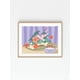 thumbnail image 4 of Kit de pintura por números Pink Picasso estilo Mid Century 20 x 25 cm, 4 of 9