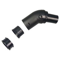 Magideal - Adaptador De Conector De Host Para Aspiradora Compatible Con Diámetro Exterior De 1,54 Pulgadas, Color Negro, Para Accesorios De Diámetro Interior De