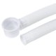 thumbnail image 1 of Uxcell 75cm Tubo de Drenaje de Bañera Tubo Expandible Manguera de Drenaje Flexible Blanco 1 Paquete, 1, 1 of 6