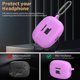 thumbnail image 3 of Estuche de silicona para auriculares WADVCU compatible con JBL Vibe Beam/200TWS – Color púrpura, 3 of 6