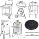 thumbnail image 4 of Bague d'étanchéité pour Fumeur de poitrine/Gril Barbecue Fumeur/Remplacement de Joint de Gril pour l'ensemble d'accessoires de Barbecue(15'x7/8''x1/8'' Noir), 4 of 5