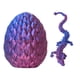 thumbnail image 1 of Figura Dragón 3D Huevo Rojo Azul, 1 of 2