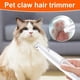 thumbnail image 2 of Cortadora de pelo para mascotas, Cortadora de patas para perros con luz led, Cortadora de patas eléctrica con cuchilla - Impermeable, recargable, afeitadora de pelo para mascotas de bajo rui, 2 of 3