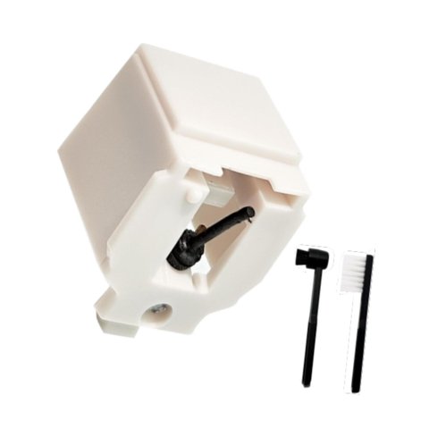 Magideal - Atn3600L Pin Para Tocadiscos, Fonógrafo De Vinilo, Tocadiscos, Lápiz Capacitivo, Accesorio Profesional Para Tocadiscos Con 2 Cepillos De Limpieza
