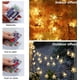 thumbnail image 2 of Luces navideñas, guirnalda de luces con forma de copo de nieve de 5 m, 40 luces LED, funciona con pilas, impermeable, para Navidad, jardín, patio, dormitorio, fiesta, decoración, iluminación interior, 2 of 7