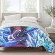 thumbnail image 2 of Kamado Tanjirou Bedding Sets Bed Cartoon Duvet Cover Lightweight 3 Piece Bet Sets for Kids Boys Girls, 2 of 4