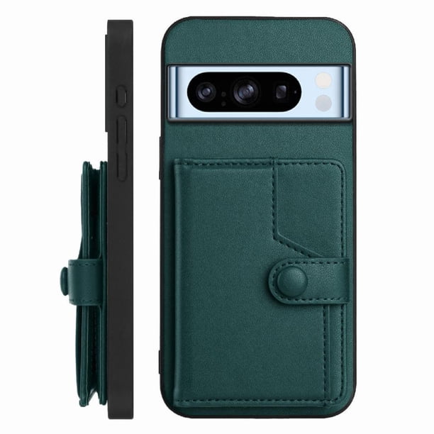 FOXDOCK Funda para Google PIXEL 8 pro con Bloqueo RFID - Diseño Elegante con Cierre de Botón