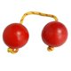 thumbnail image 3 of Musical Fingertip Ball Drum Ball Kashaka Instrumento Maracas Percusión Rojo, 3 of 5