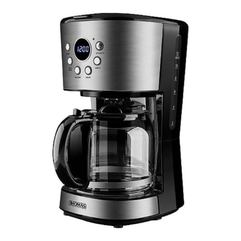Thomas - Cafetera Th-141Di 12 Tazas 900W Gris