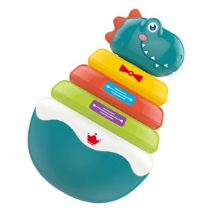 Magideal - Juguetes Educativos De Apilamiento Férula Apilador De Aprendizaje Interactivo Montessori Tazas Apilables Juguetes De Sonajero De Bebé Para Niños