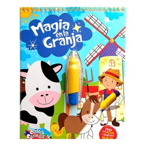 Latinbooks - Magia En La Granja - Colores Escondidos Blanco