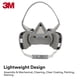 thumbnail image 4 of Respirator 3M 5101, media máscara desechable, tamaño pequeño, 4 of 5