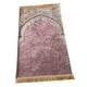 thumbnail image 4 of Oración Alfombra Decoración Poliéster Exquisito Antideslizante Para Eid Travel Meditation Pink, 4 of 5