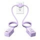 thumbnail image 1 of Cable de extensión NTONPOWER 3,7 m 6‑en‑1 morado, 1 of 6