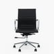 thumbnail image 1 of Silla Oficina Bishop Media Negro, 1 of 10