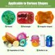 thumbnail image 2 of Nevera de almacenamiento de alimentos ROTTOGOON con tapas elásticas de silicona, 6 unidades, 2 of 7