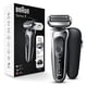 thumbnail image 1 of Maquinilla de afeitar eléctrica Braun Series 7 7020s Flex para hombre plateada, 1 of 3