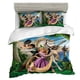 thumbnail image 1 of 3D Printed Anime Bedding Set, Beauty and the Beast Quilt Duvet ,Cartoon Cover Bedclothes Set Bed Sheets, 1 of 5