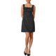 thumbnail image 2 of INSPIRE CHIC Vestidos Cortos de Fiesta para Mujeres de Vuelta a la Escuela con Bordado Jacquard Floral sin Mangas Cuello Cuadrado Mini Vestido de Cóctel de Promoción Negro L, 2 of 5