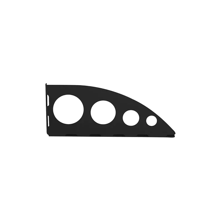 Ducasse - Soporte Para Repisa Matisse Negro 23 Cm