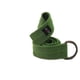 thumbnail image 1 of Cinturón de lona PRASM con anillo en D unisex, color verde brillante (53 cm), 1 of 3