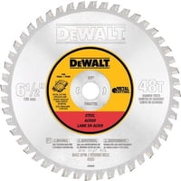 Dewalt - Hoja De Sierra Circular Dwa7762 Para Metales Ferrosos De 6 5 Pulgadas