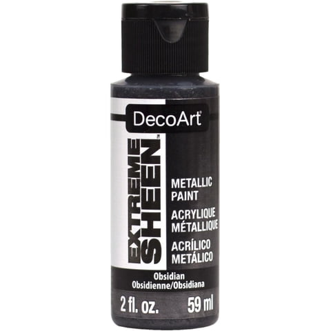 Paint Decoart Extreme Sheen Obsidian, 60 Ml (Paquete De 1)