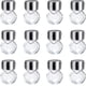 thumbnail image 3 of Luces solares de vidrio para exteriores, luces colgantes para árboles al aire libre, luces de globo, paquete de 12, luces de camino solares súper brillantes, luces LED blancas cálidas para patio, pasa, 3 of 5