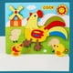 thumbnail image 1 of Children's Building Blocks, Wooden Three-dimensional 3D Cartoon Buckle Puzzle, Scene Puzzle Board, Children's Educational Early Education Toys, Wooden, 1 of 5