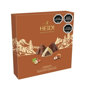 Heidi - Estuche Choc. Bombones Mountain Dreams Hazelnuts 150G