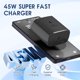 thumbnail image 2 of Adaptador de Carga KTHall 45W USB‑C Cargador Rápido, 2 of 8