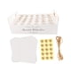 thumbnail image 1 of Kit de bandeja de cono de confeti Kraft, soporte de exhibición, caja hueca para dulces, artesanía hecha a mano, soporte de decoración para bodas para Blanco y 30 hoyos, 1 of 5