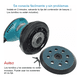 thumbnail image 4 of 2 Discos compatible Makita Lijadora Orbital Plato Base Repuesto, 4 of 10
