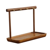 Magideal - Soporte De Mesa, Organizador De Joyas, Soporte, Expositor Decorativo De Oficina, Almacenamiento Multifuncional Para Relojes, Anillos Y Artículos Peque